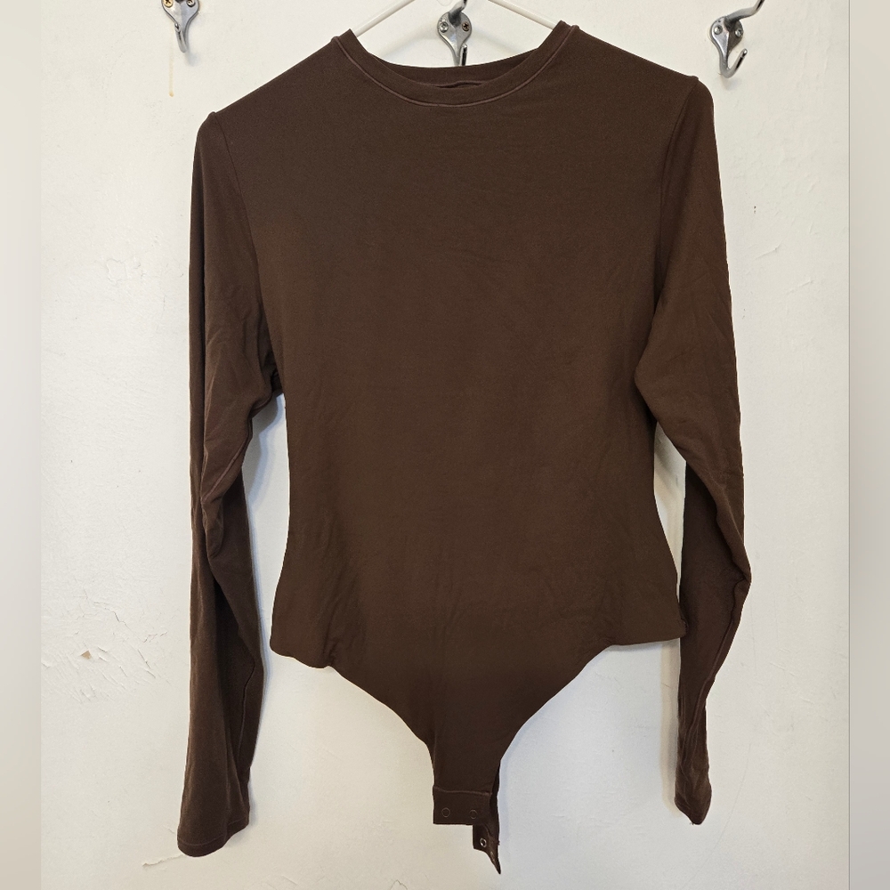 SKIMS Long Sleeve Crew Neck Bodysuit